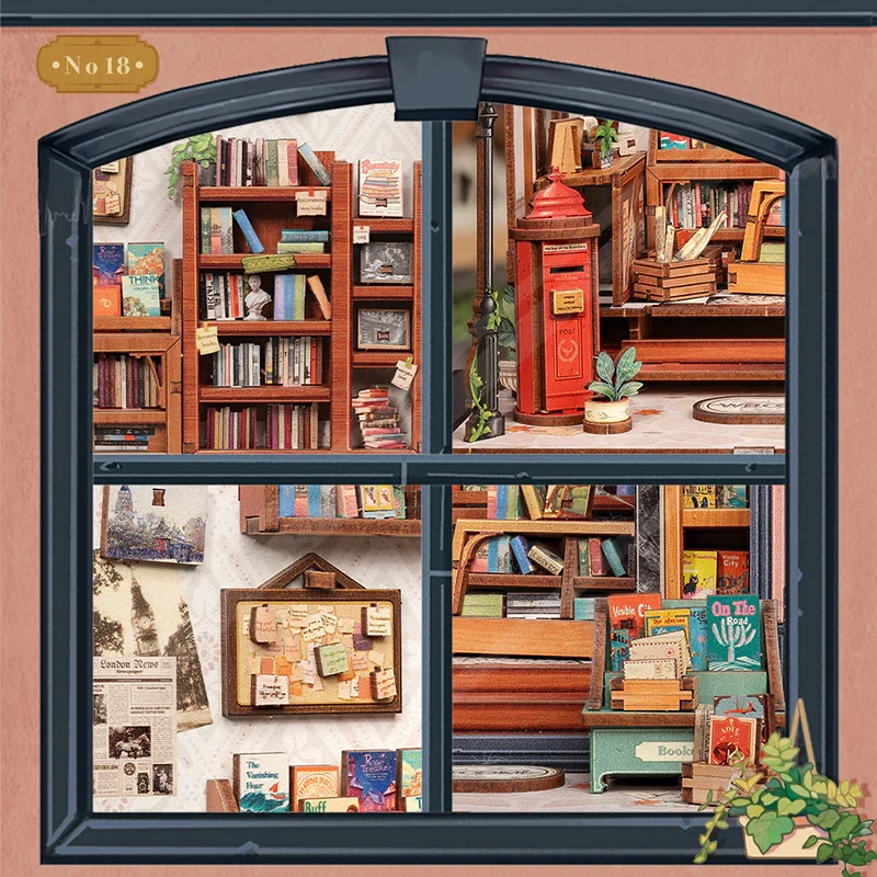 Book Nook - Jack's Bookery (Wood)