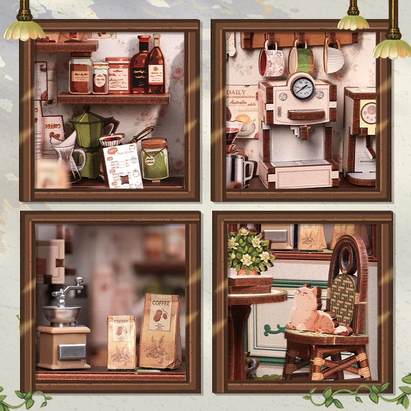Book Nook - Sunny Cafe (Wood)