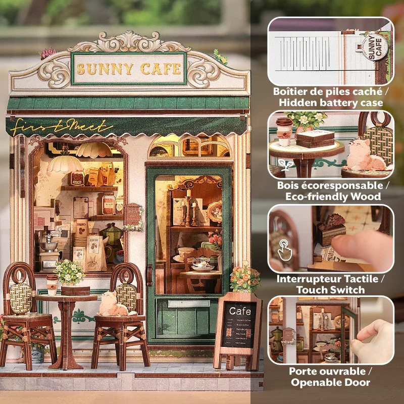 Book Nook - Sunny Cafe (Wood)