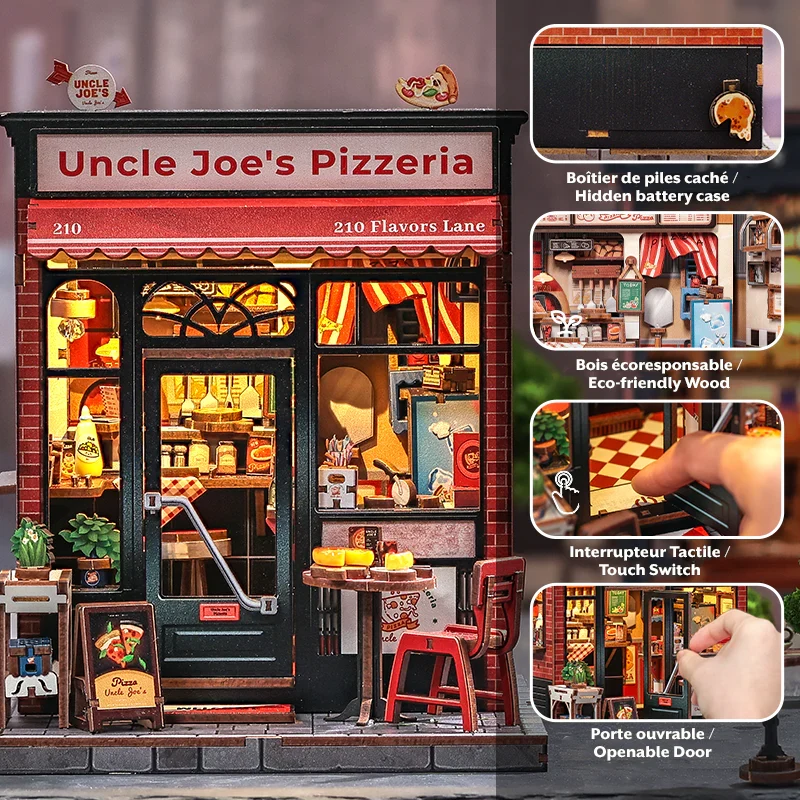 Book Nook - Uncle Joe's Pizzeria (Wood)