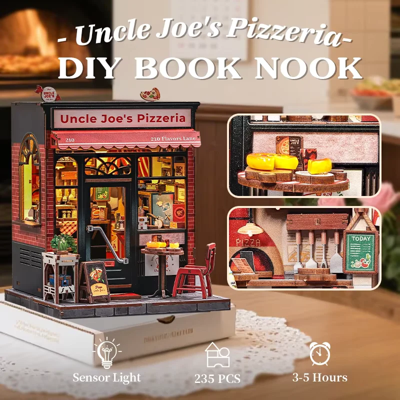 Book Nook - Uncle Joe's Pizzeria (Wood)