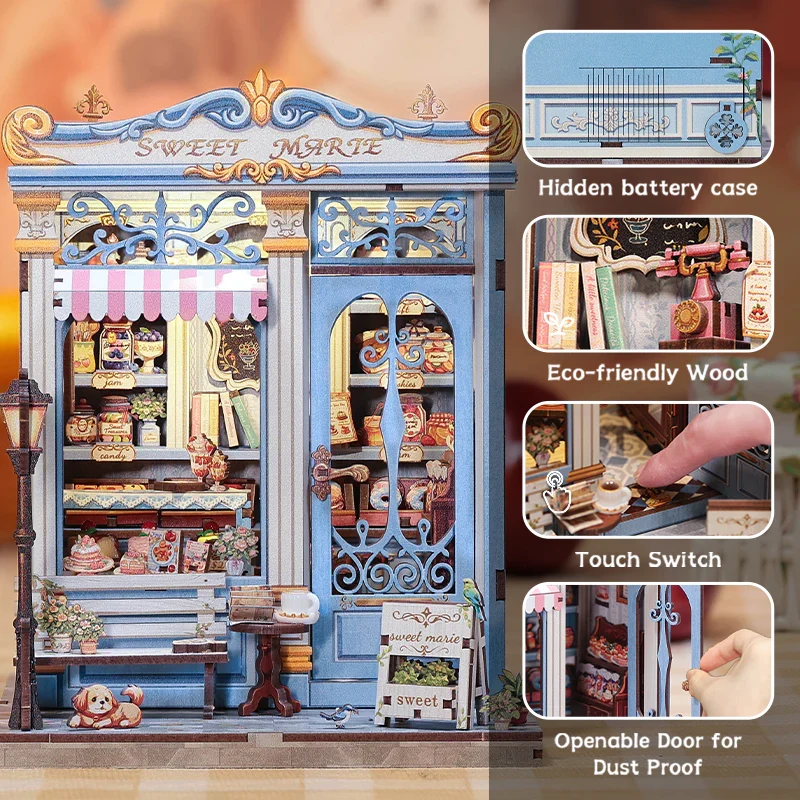 Book Nook - Sweet Marie (Wood)