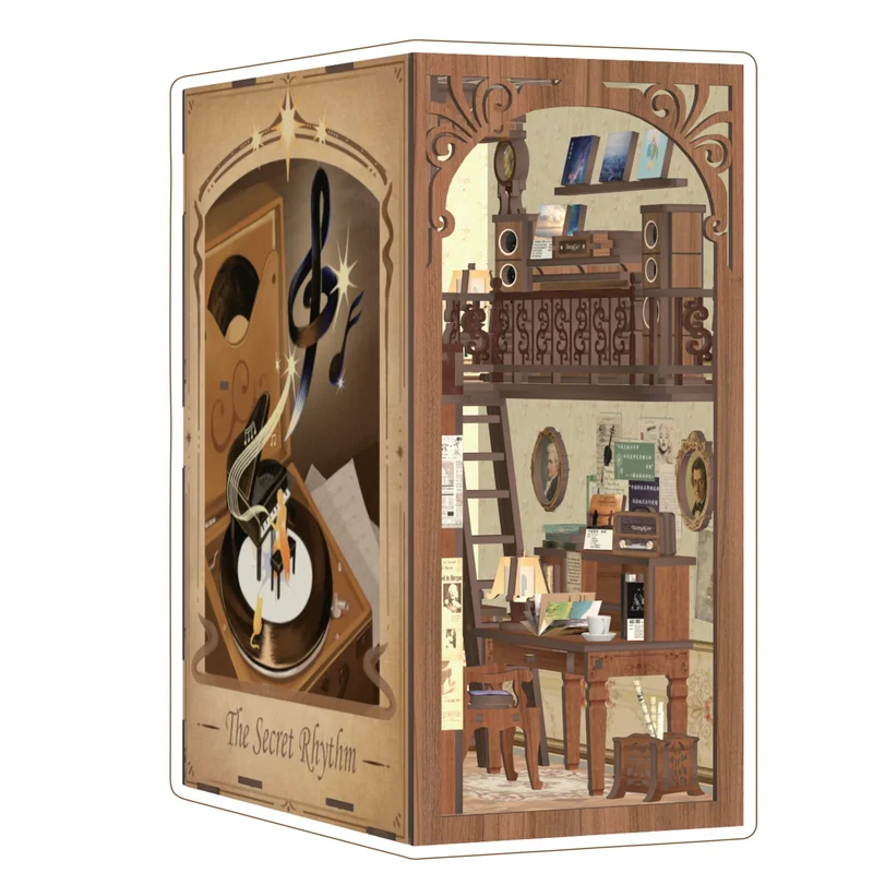 Book Nook - The Secret Rhythm (Wood)
