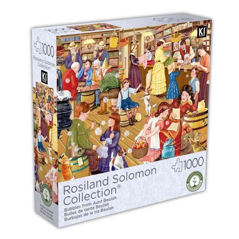 PFG Bubbles with Aunt Beulah, Rosiland Solomon (1000pcs) (Usage/Used - PUZZLES FOR GOOD)