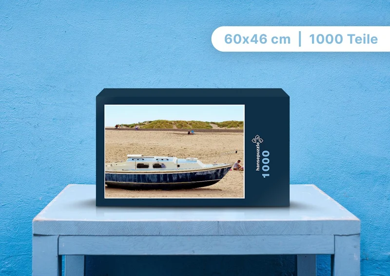 95790 Fortbewegung - Einsames Boot Puzzle