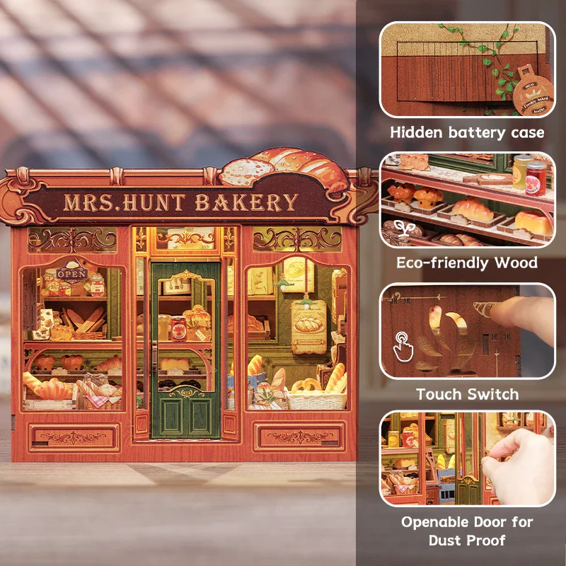 Book Nook - Mrs. Hunt Bakery (Wood)