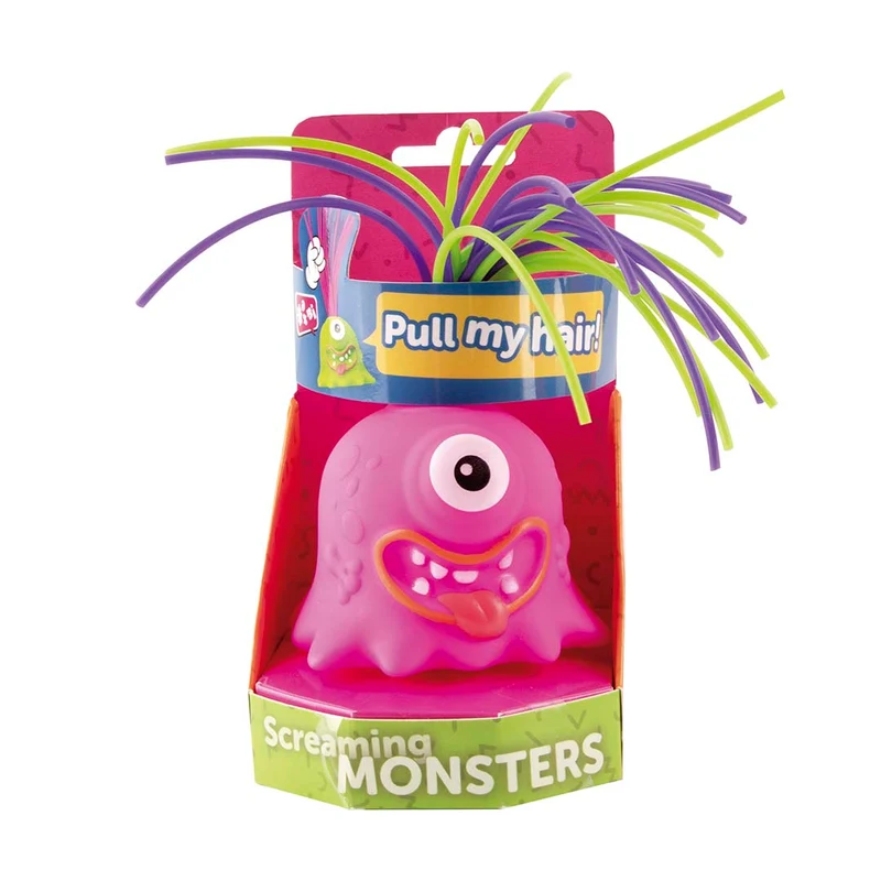 Buntes Monster mit Sound 1 Stück