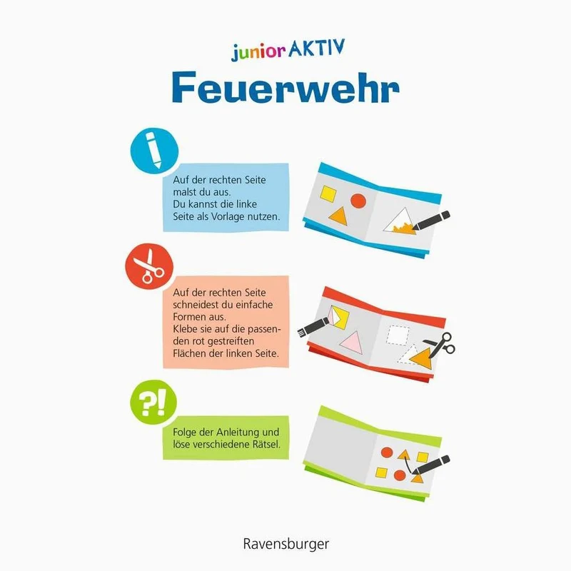 Ravensburger Wieso? Weshalb? Warum? junior AKTIV: Feuerwehr