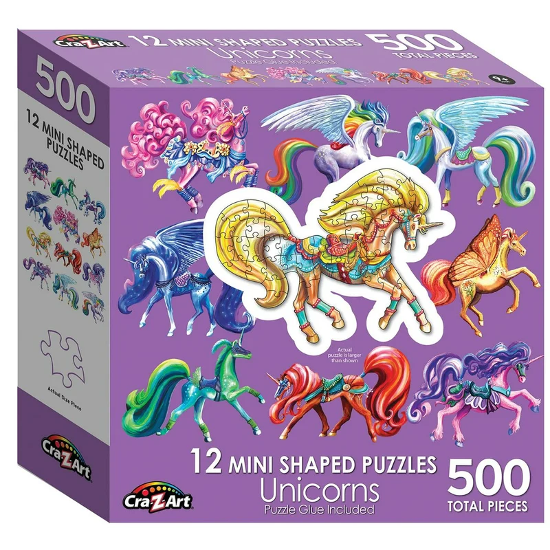 DMG Mini Shaped - 12 Unicorns (DAMAGED BOX)