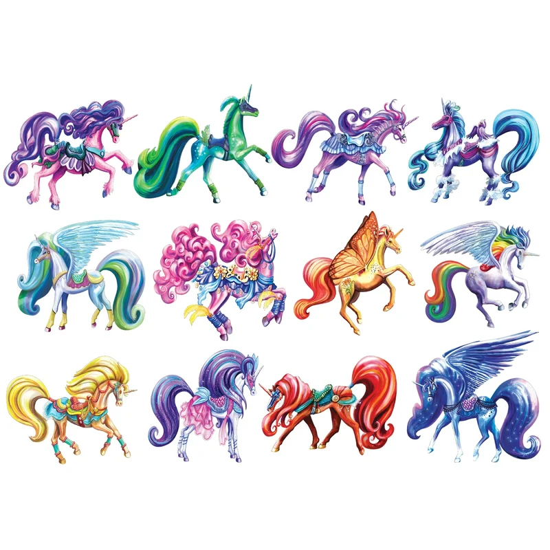 DMG Mini Shaped - 12 Unicorns (DAMAGED BOX)