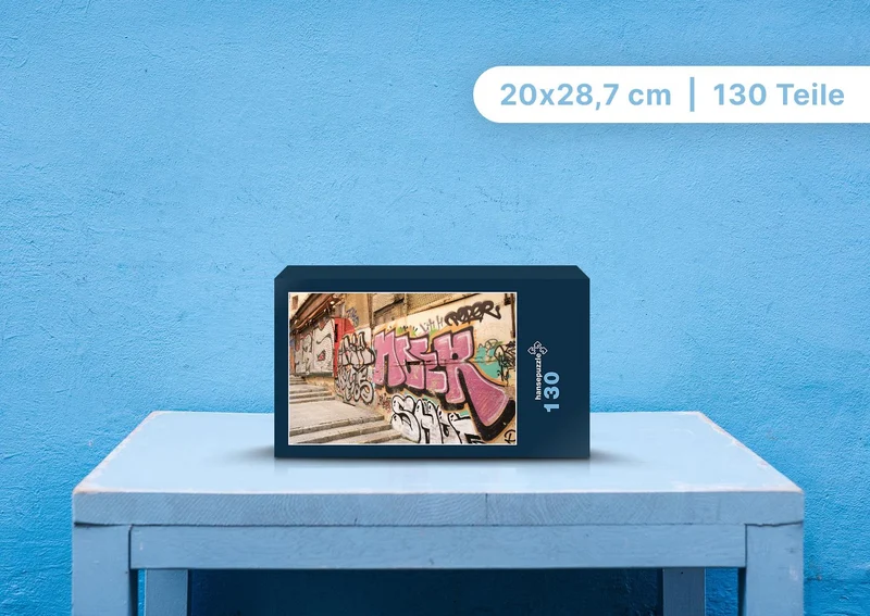 95816 Gebäude - Graffiti-Wand Puzzle
