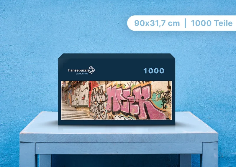95816 Gebäude - Graffiti-Wand Puzzle