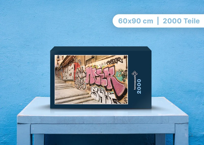 95816 Gebäude - Graffiti-Wand Puzzle