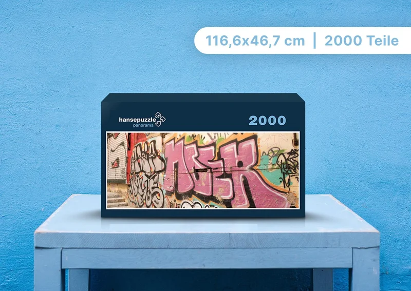 95816 Gebäude - Graffiti-Wand Puzzle