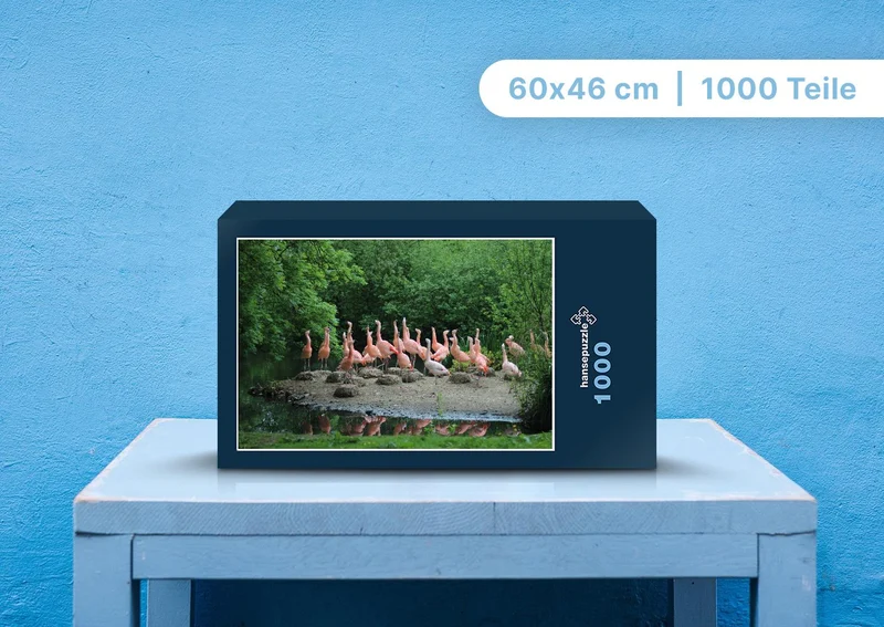 96019 Tierwelt - Flamingo Puzzle