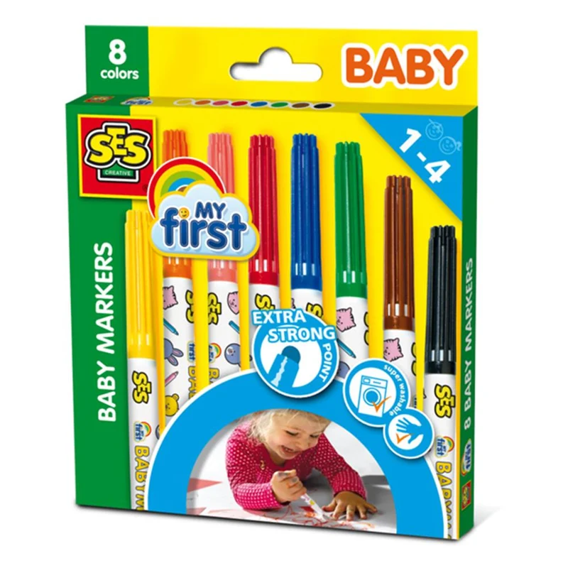 SES Baby Marker 8 Stück