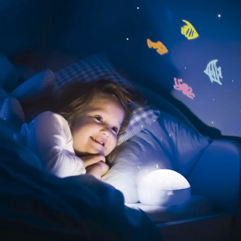Fluoreszierende Aufkleber – Fische 12 Stück