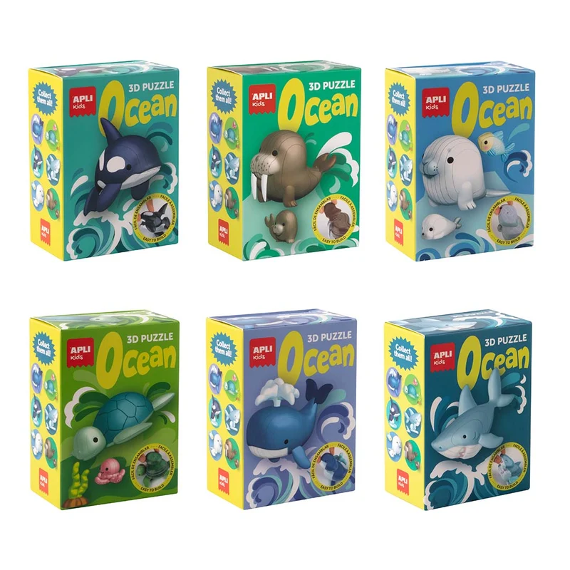 3D-Puzzle Ozean – Schildkröte