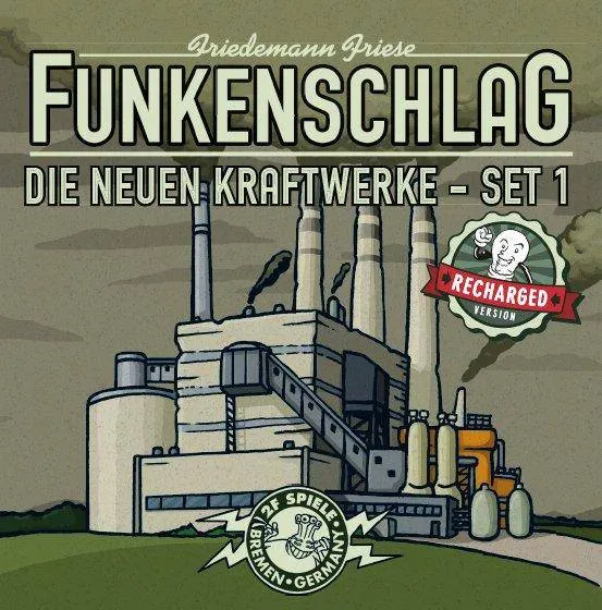 Funkenschlag Erw. 3: Die neuen Kraftwerke - Set 1 (Recharged Version)