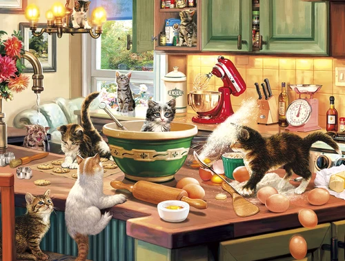 Kitten Kitchen Capers, Steve Read