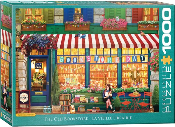PFG The Old Bookstore (1000pcs) (Usage/Used - PUZZLES FOR GOOD)