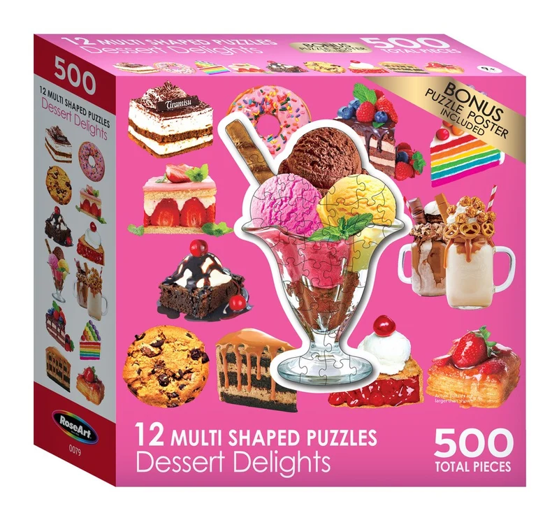 DMG Mini Shaped - 12 Dessert Delights (DAMAGED BOX)