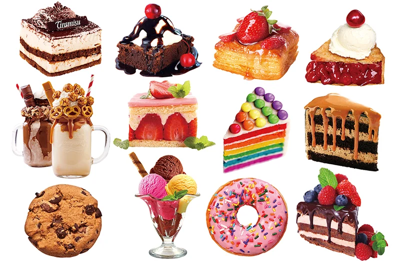 DMG Mini Shaped - 12 Dessert Delights (DAMAGED BOX)