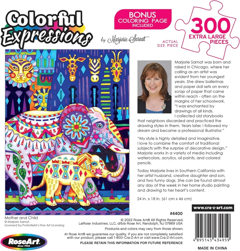 Colorful Expressions - Mother and Child (300 XL)