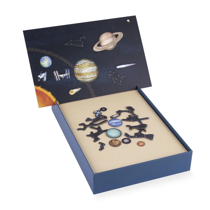 Magnetisches Puzzle – Sonnensystem