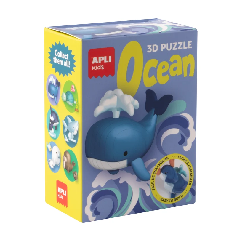 3D-Puzzle Ozean – Wal