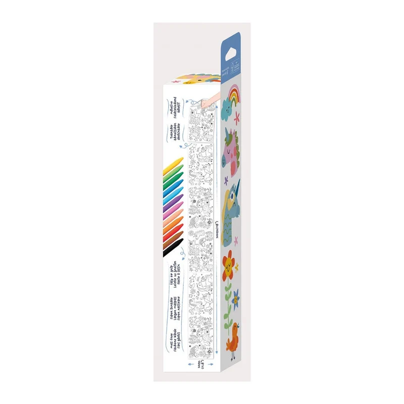 Hakuyoka Wachsmalkreiden-Set Einhorn
