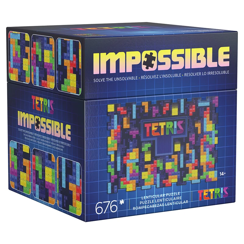 Puzzle Impossible - Tetris (Lenticular)