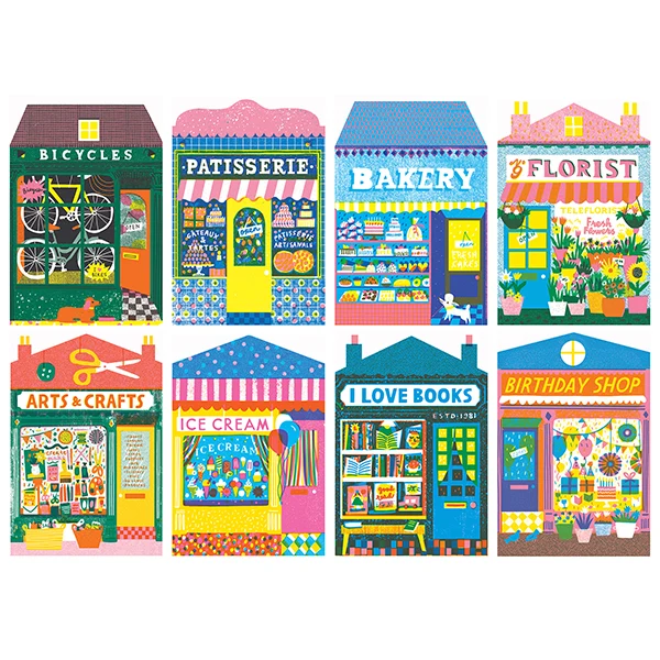 PFG Shops (1000pcs) (Usage/Used - PUZZLES FOR GOOD)