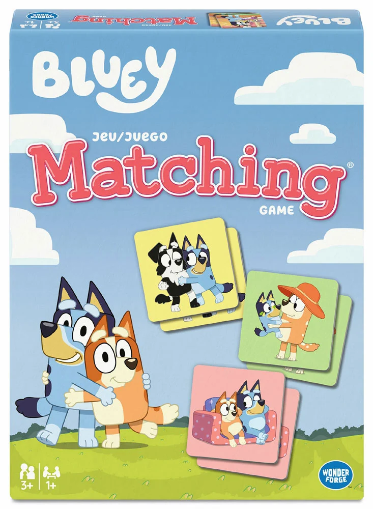Bluey® Matching Game - Trilingual