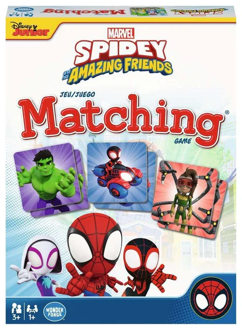 Marvel® Spidey & Friends Matching Game - Trilingual