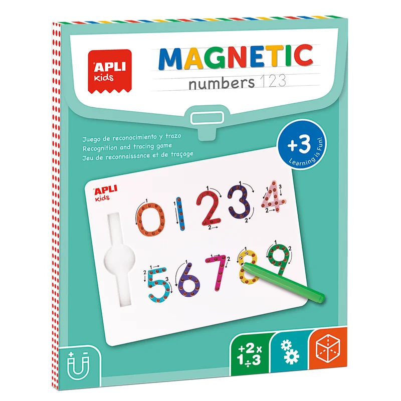 Magnettafel – Zahlen 123