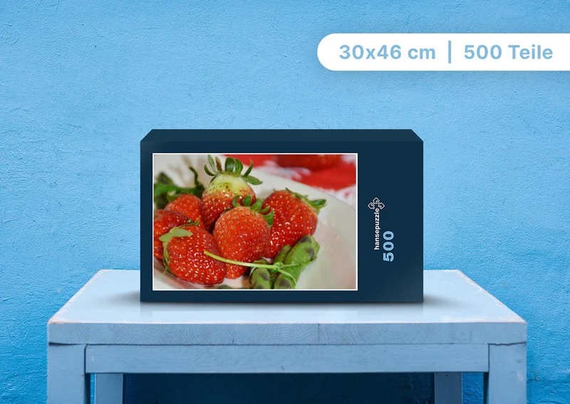 90125 Ernährung - Erdbeeren Puzzle
