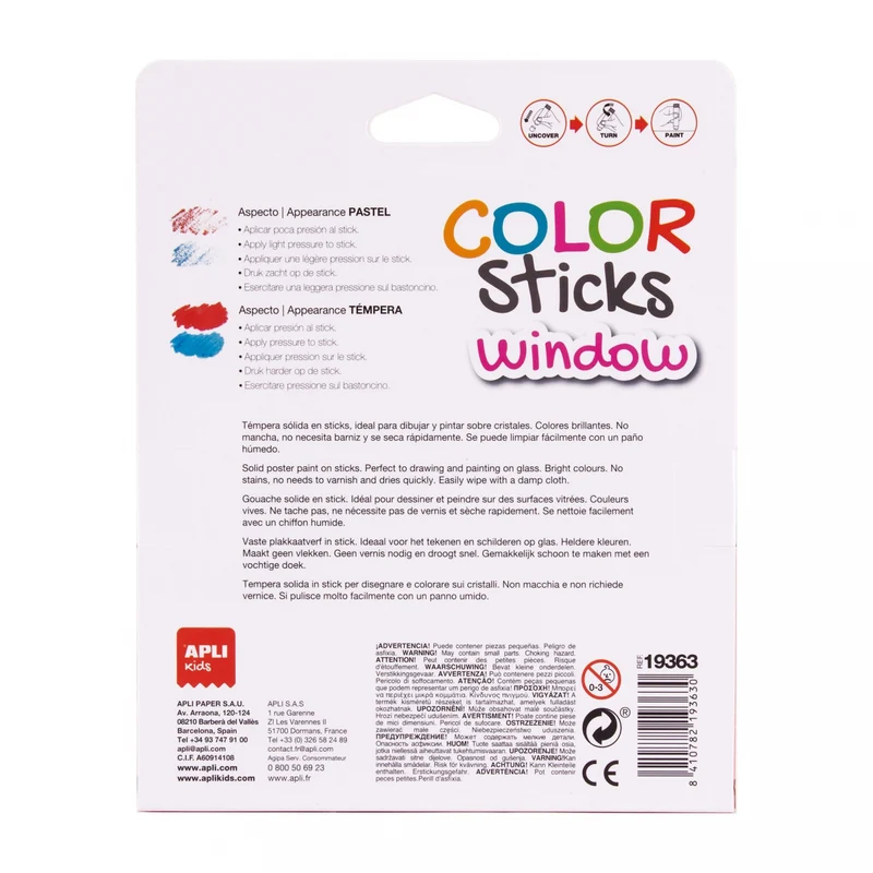 Glasfarben – 6 Farben