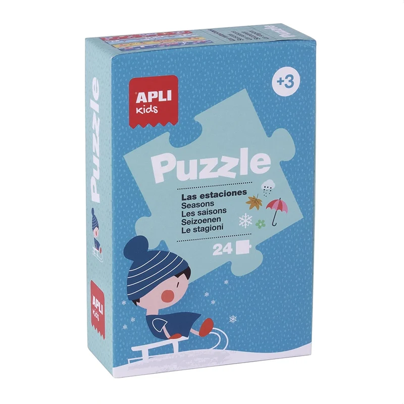 Set Lernpuzzles 6 Stück