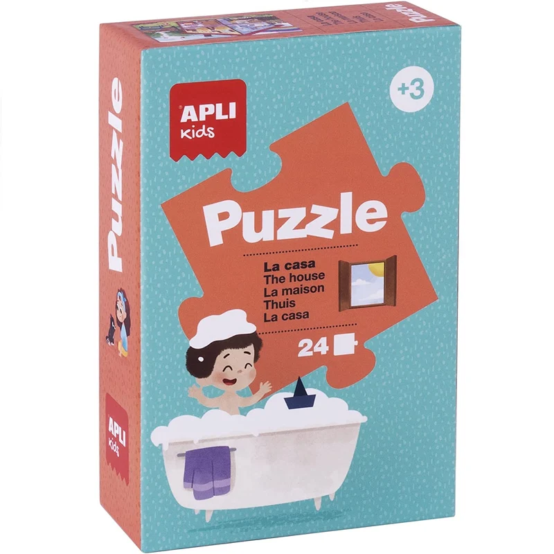 Set Lernpuzzles 6 Stück