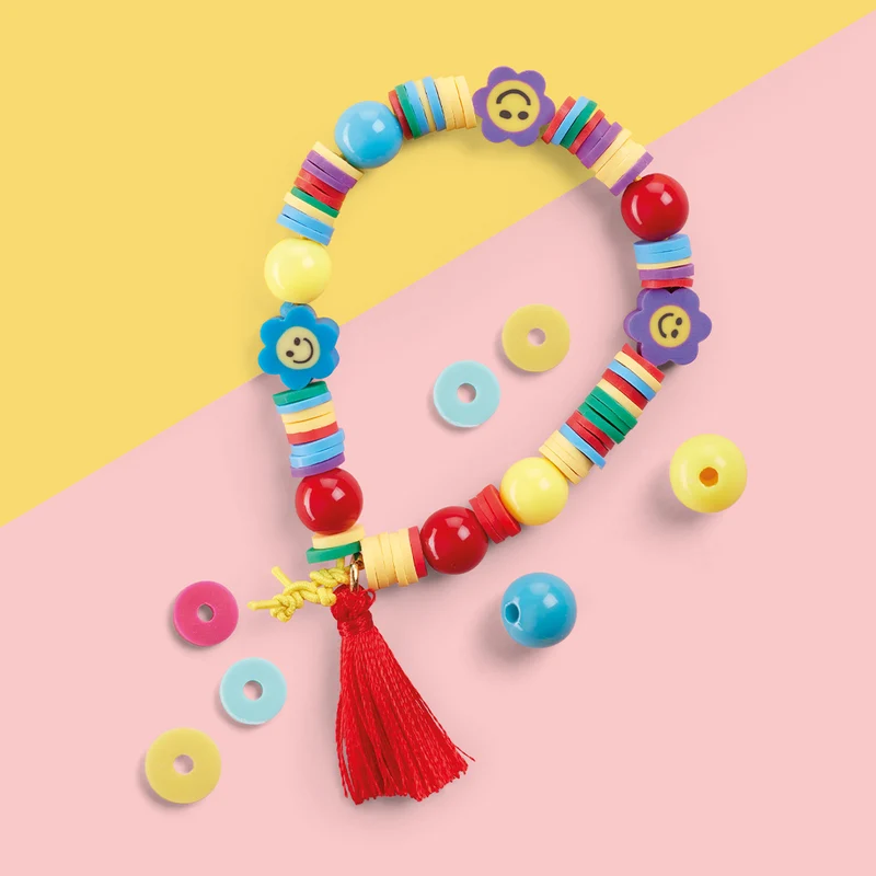DIY-Set zum Basteln von Armbändern – Lächeln