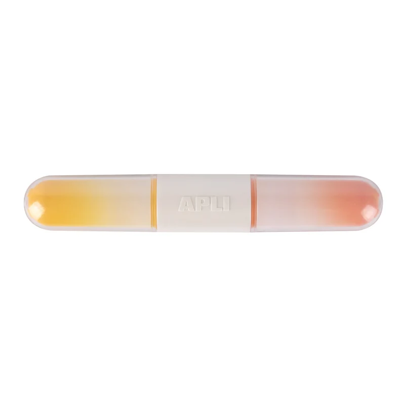 Doppelseitige Textmarker, 6 Farben – 3 Stück