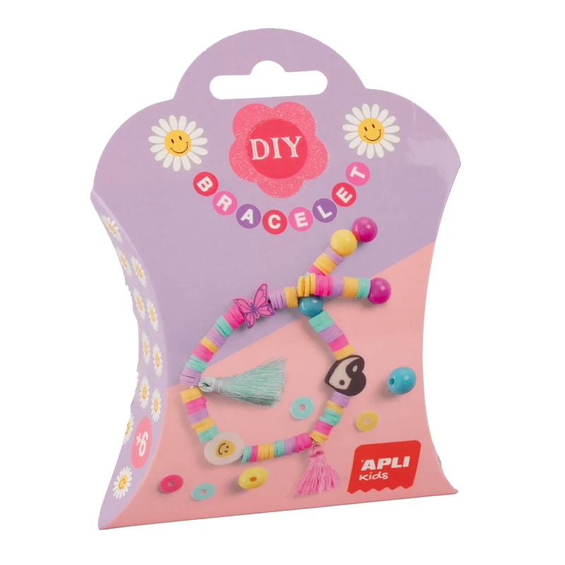 Set zum Basteln von Armbändern DIY – Gänseblümchen
