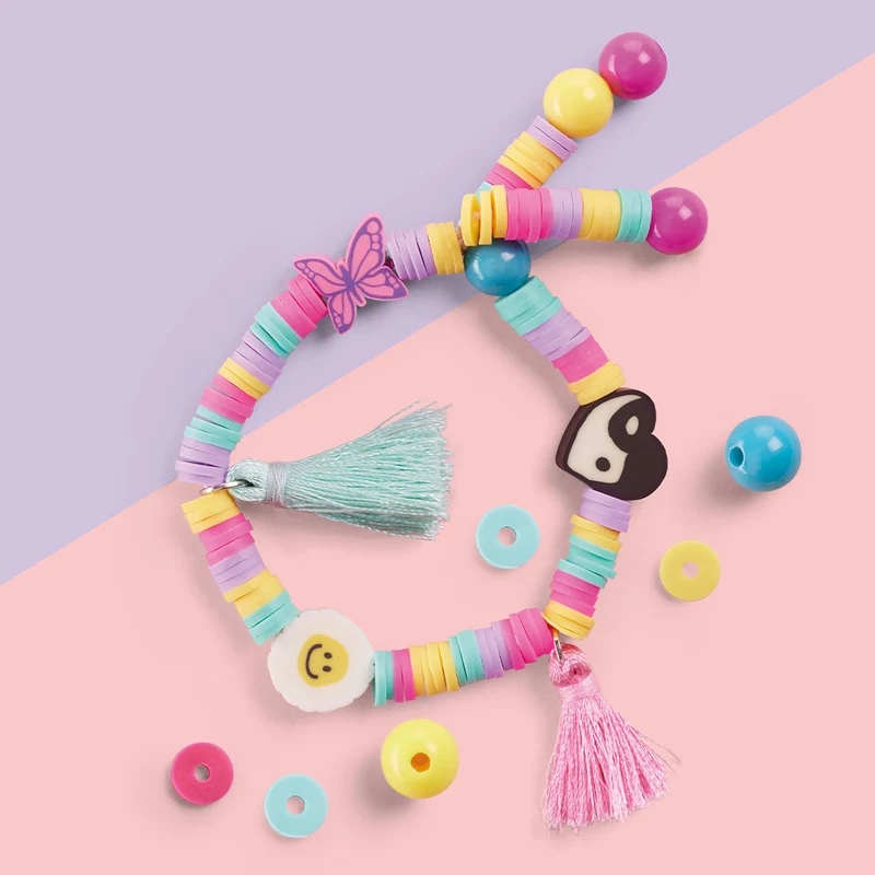 Set zum Basteln von Armbändern DIY – Gänseblümchen