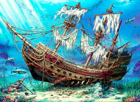 Shipwreck Sea (1500pcs)