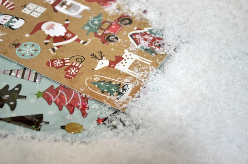 Weihnachtsaufkleber – Weihnachtsbäume