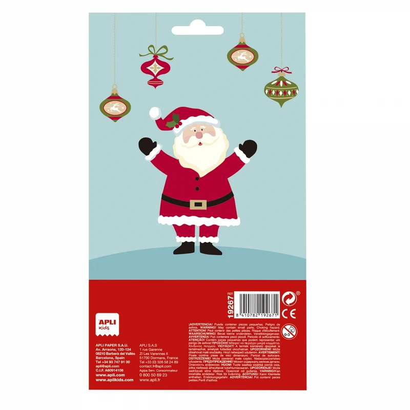 Weihnachtsaufkleber – Merry Christmas