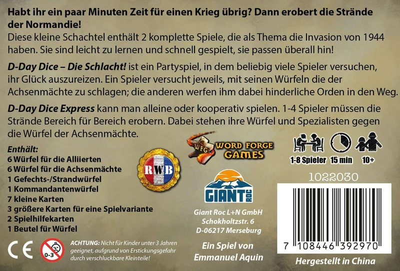D-Day Dice: Pocket (de)