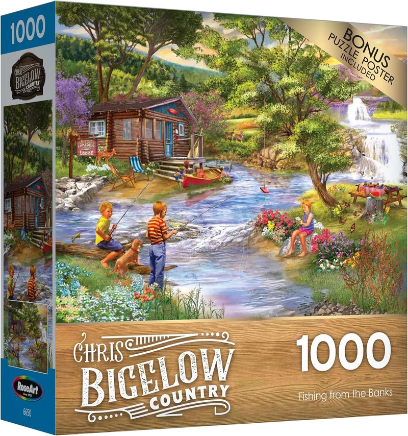 Fishing From the Banks, Chris Bigelow (1000pcs)