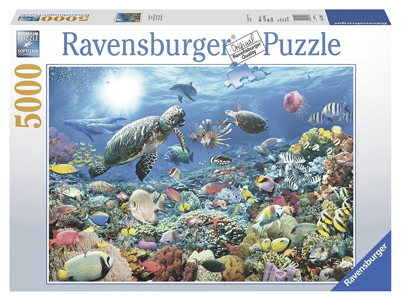 DMG Ravensburger Beneath The Sea, Walter Pepperle (5000pcs) Damaged Box